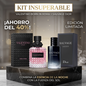 Kit de Perfumes Sauvage Dior 100 ML + Valentino Born in Roma 30 ML | Elegancia y Poder